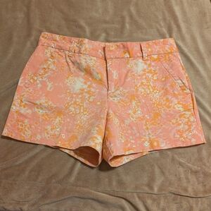 Calvin Klein® Floral Pink Peachy White Women's Shorts